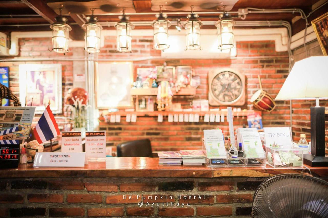 De Pumpkiin Hostel Phra Nakhon Si Ayutthaya Exteriör bild