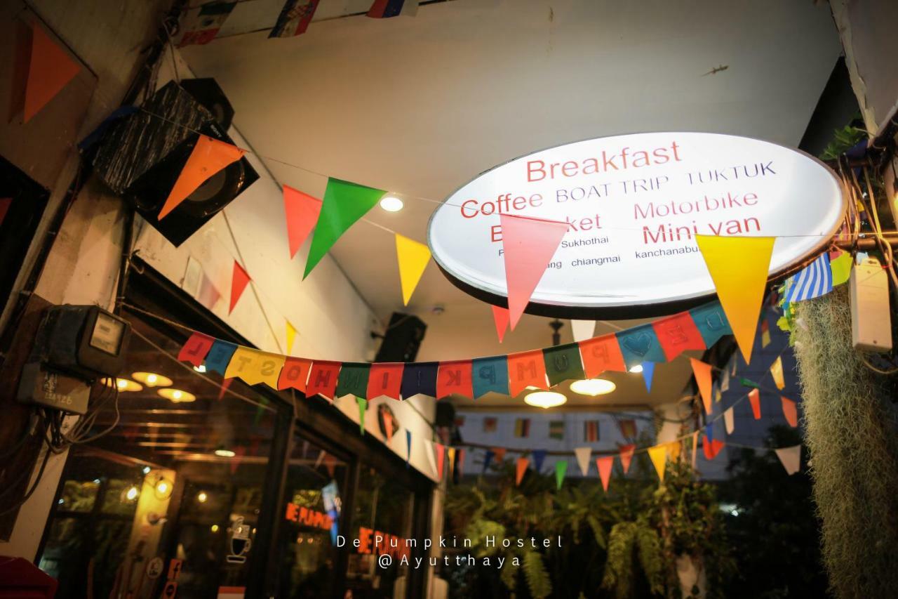 De Pumpkiin Hostel Phra Nakhon Si Ayutthaya Exteriör bild